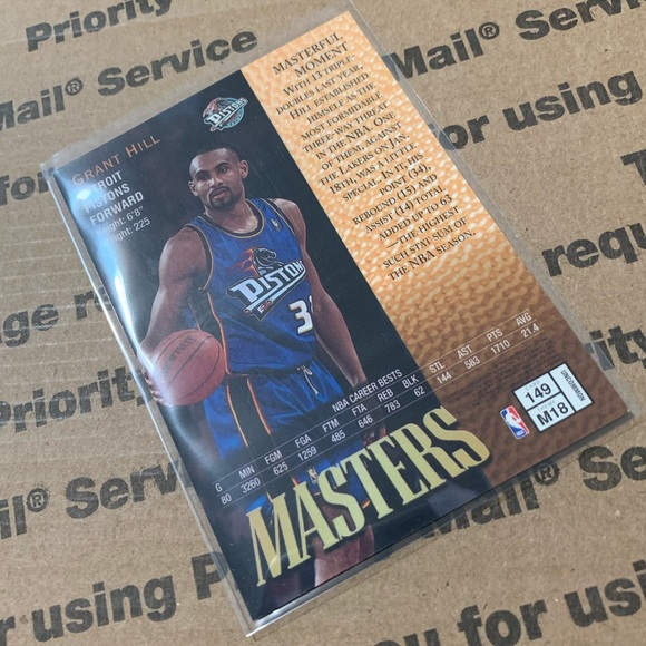 Grant Hill Topps Finest Card - Picture 4 of 6